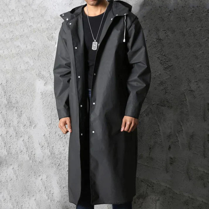 Product Image for Fudus | Wasserdichter Outdoor Regenmantel Für Herren, Schwarz / 2XL