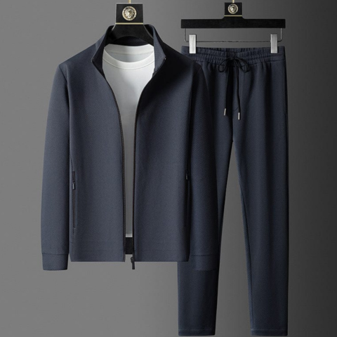 Product Image for Fudus | Herren Lässige Zweiteiler Trainingsanzug, Dunkelblau / L