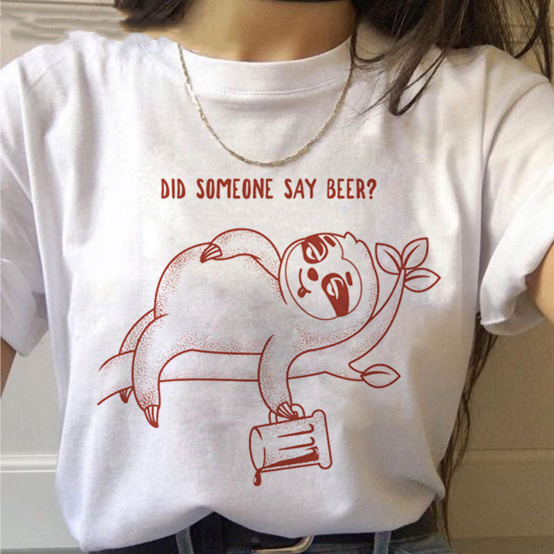 Product Image for Fudus | Sloth Kawaii Damen T-Shirt, J / XL