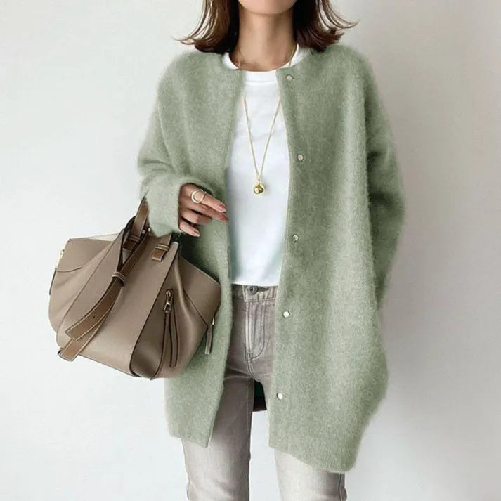 Product Image for Fudus | Jacke aus Merinowolle, Hellgrün / M