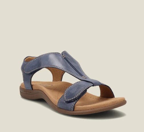 Product Image for Fudus | Luxus Leder Sandalen Zeitlose Mode Bequeme Ganzjahres Schuhe, Grau / 4
