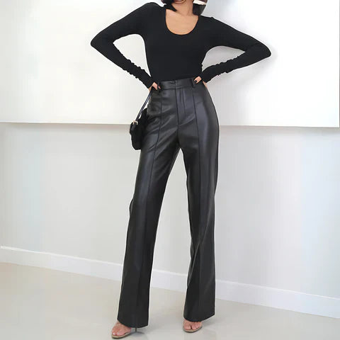 Product Image for Fudus - Stilvolle Nachhaltige Hose für Frauen, Schwarz / L