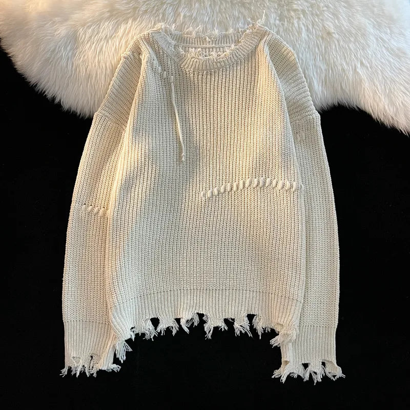 Product Image for Raymond - Pullover mit Quaste im Retro-Look, Beige / 2XL