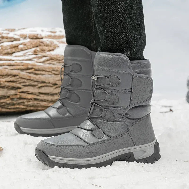Product Image for Gaston - Wasserdichte Winter-Plüsch-Schneestiefel, Grau / 40