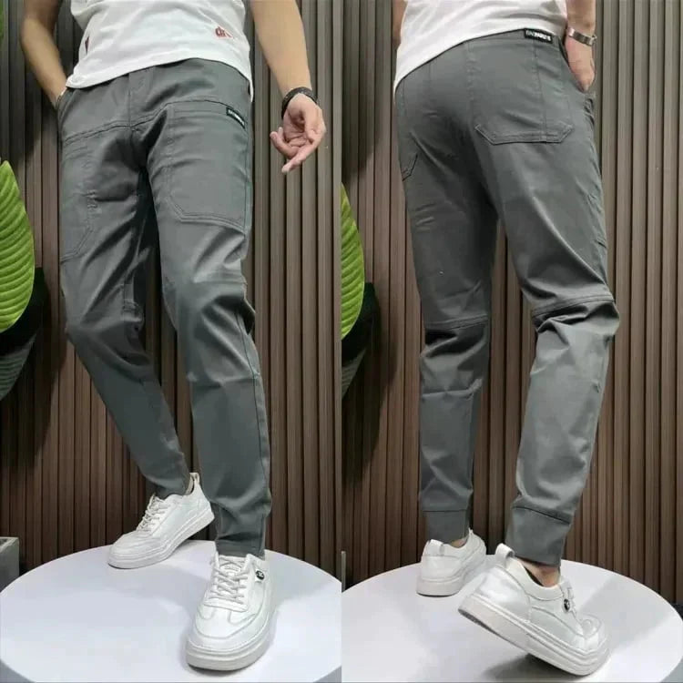 Product Image for Fudus | Männer Stretchige Cargohose, 2x Grau / 35 - (85-90kg)
