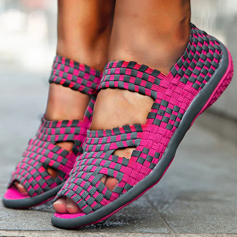 Product Image for Fudus | Bequeme Schuhe Mit Elastischem Riemen, Rosa / 41