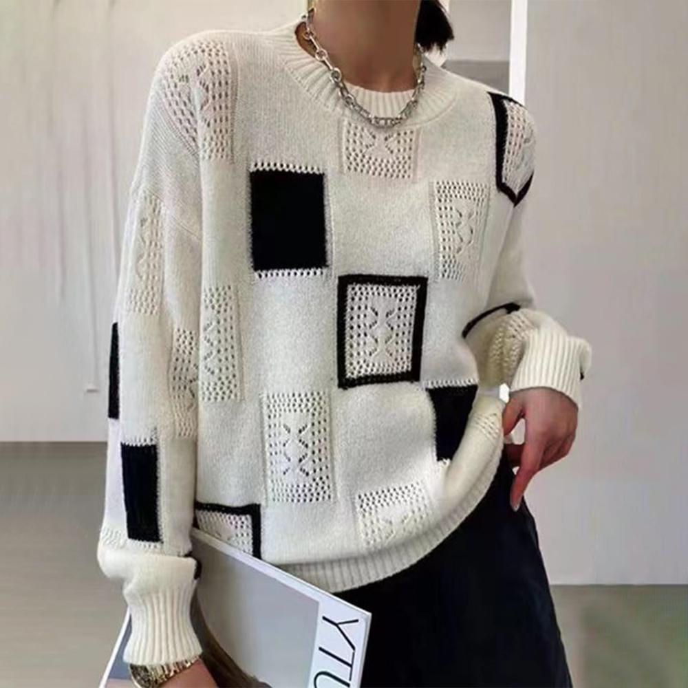 Product Image for Fudus | Eleganter und Klassischer Strickpullover Haute Couture Für Damen, Weiß / XL
