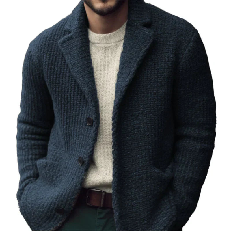 Product Image for Fudus | Elegante Herren Strickjacke, Dunkelblau / S