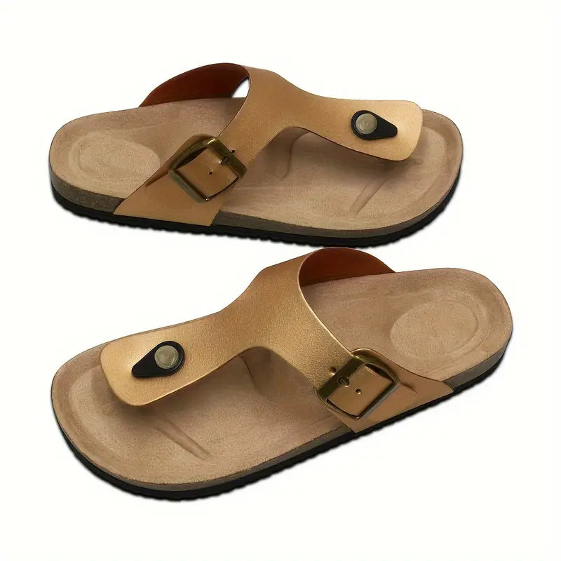Product Image for Fudus | Riem Sandalen Für Herren Einfach & Unterstützend, Beige / 41