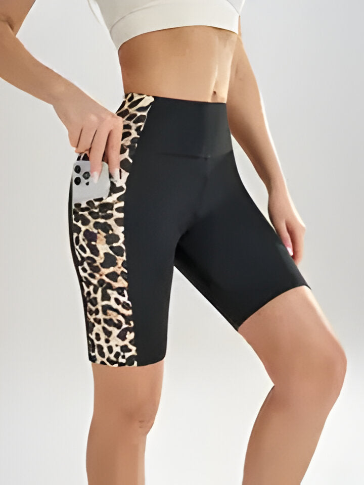 Product Image for Fudus | Damen Yoga Shorts Mit Hoher Taille, Schwarz / XL