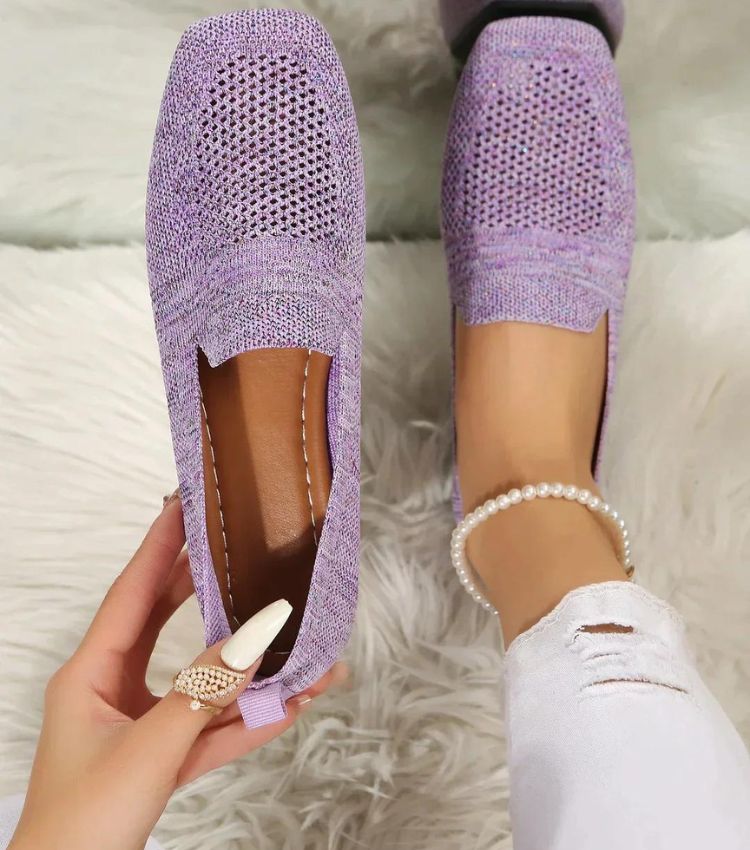 Product Image for Fudus | Orthopädische Rutschfeste Flache Schuhe, Lila / 36