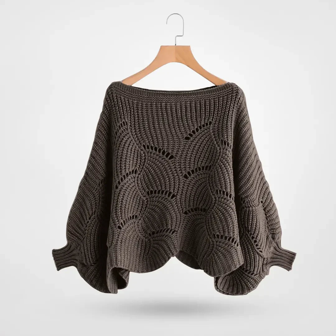 Product Image for Fudus – Hochwertiges Schultertuch aus Strick, Mokka / Einheitsgröße