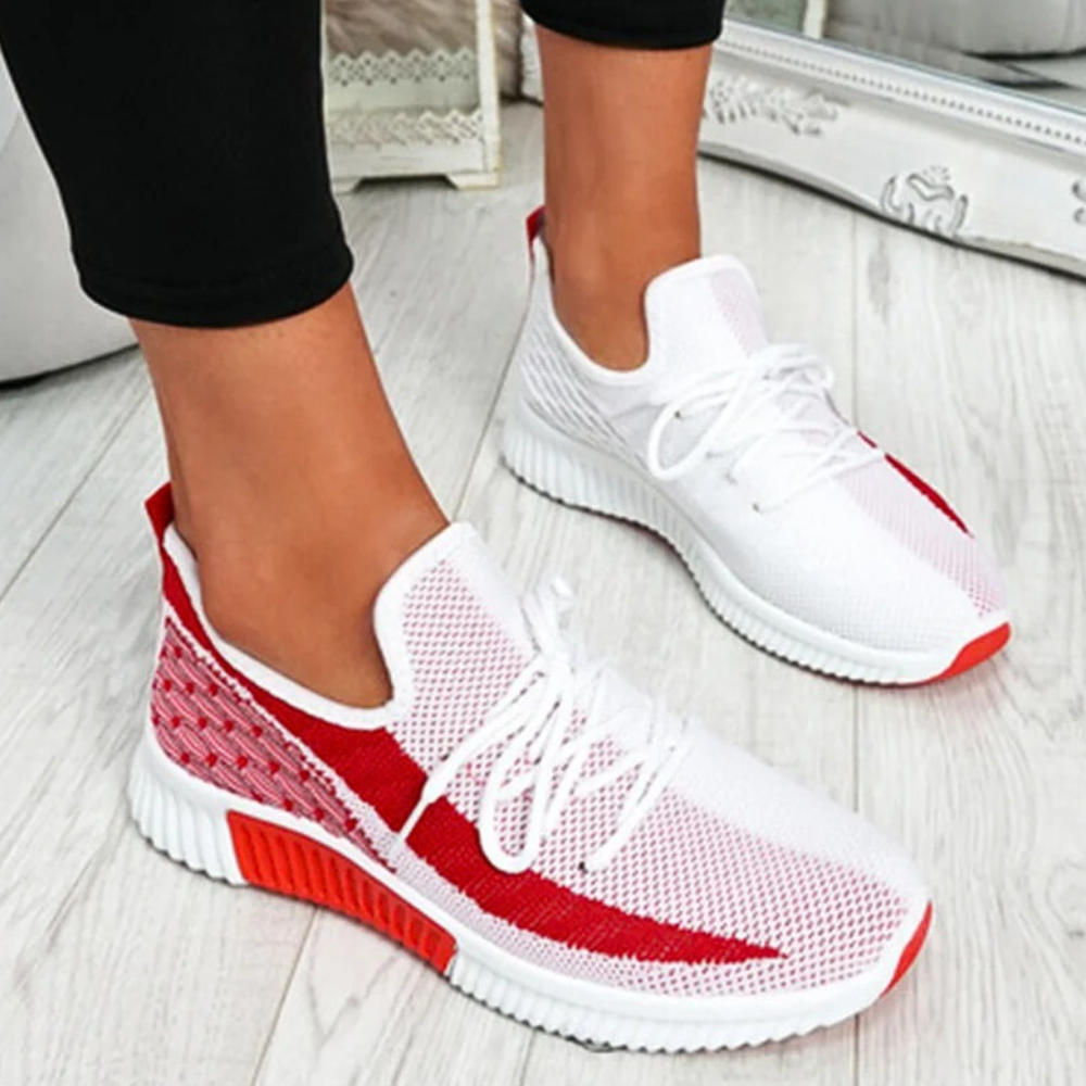 Product Image for Fudus | Ultraleichte, Atmungsaktive Sportschuhe, Die Optimalen Komfort für Frauen Garantieren, Rot / 35