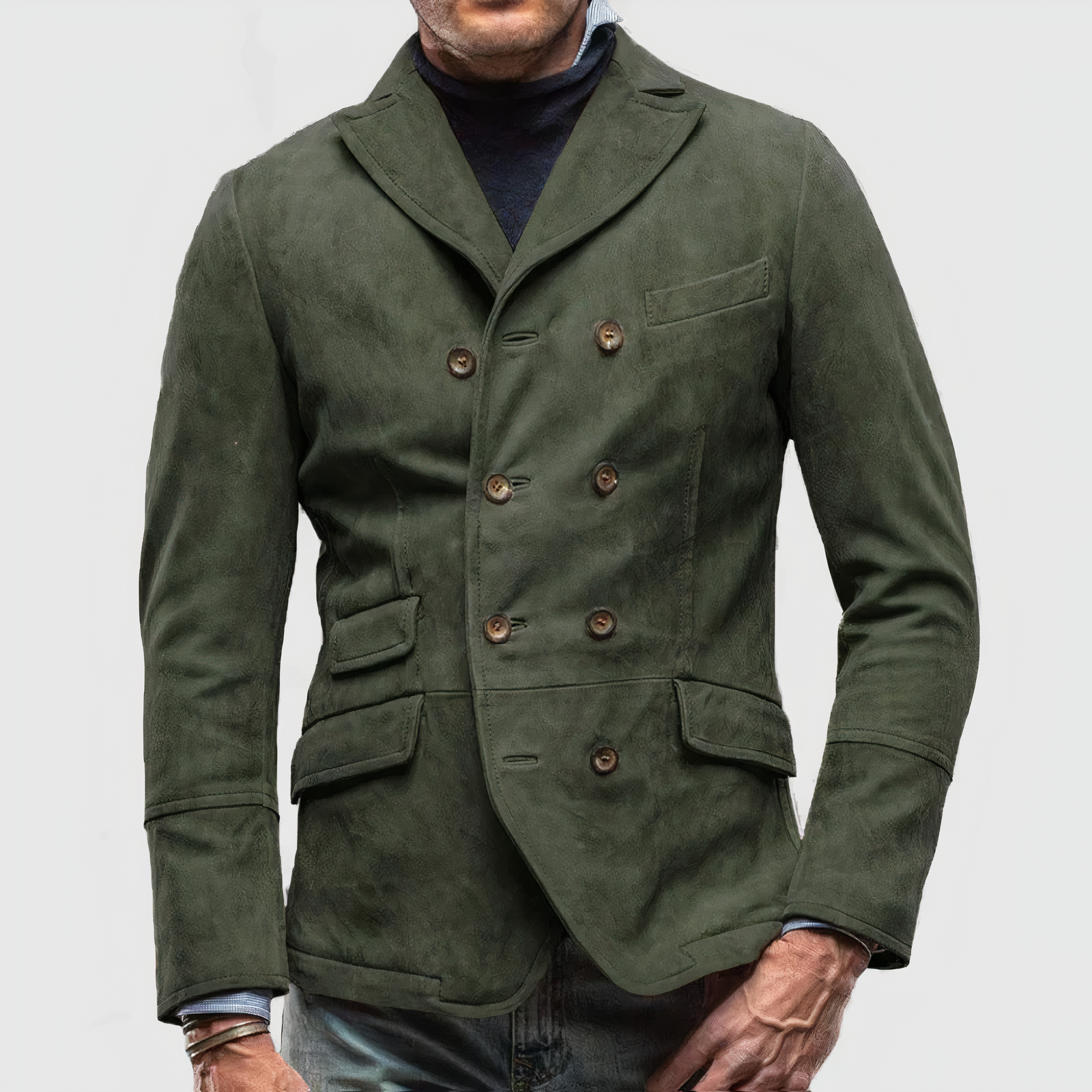 Product Image for Fudus | Doppelknopf Blazer, Grün / 3XL