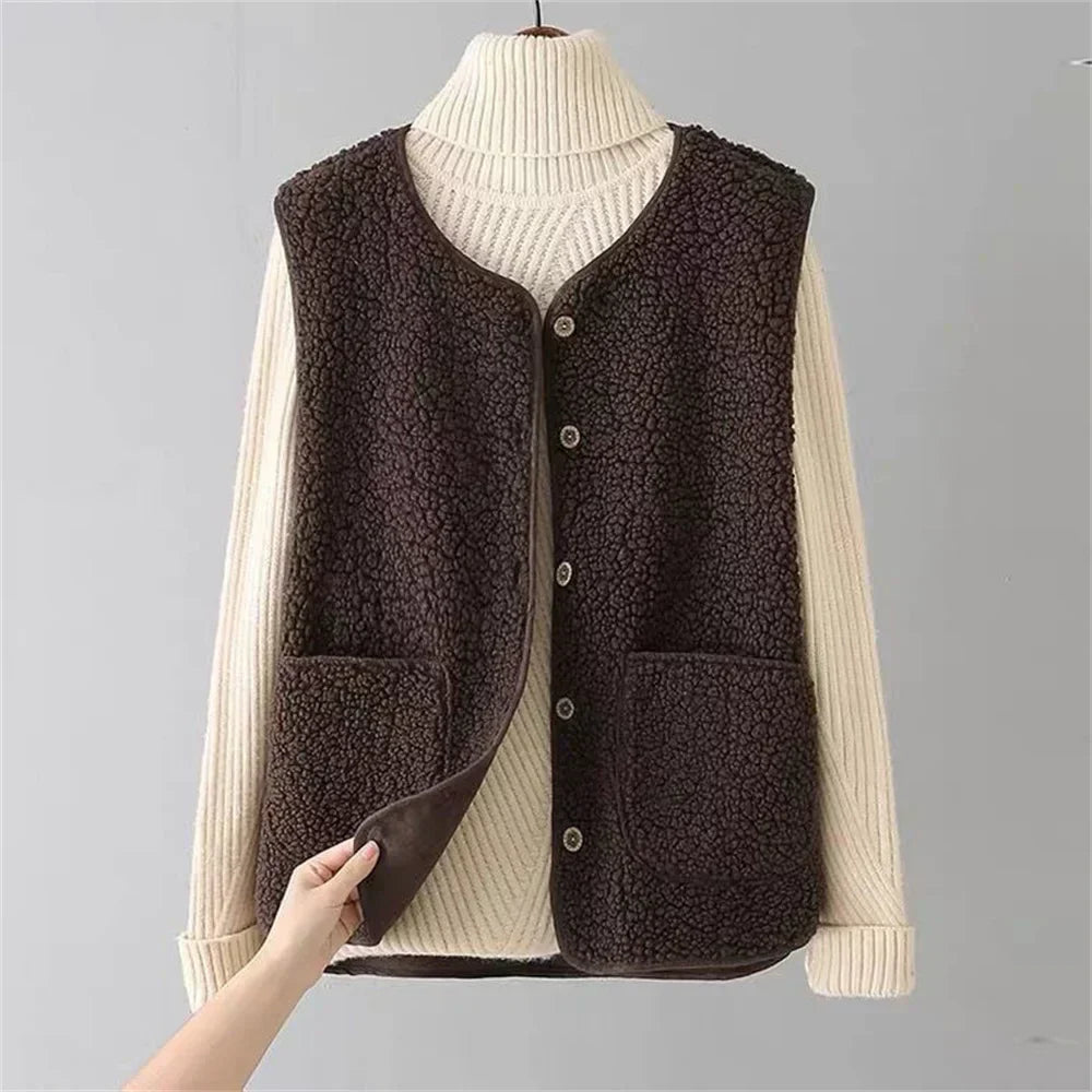 Product Image for Fudus | Klassische Wärme Weste Damen, Braun / XL