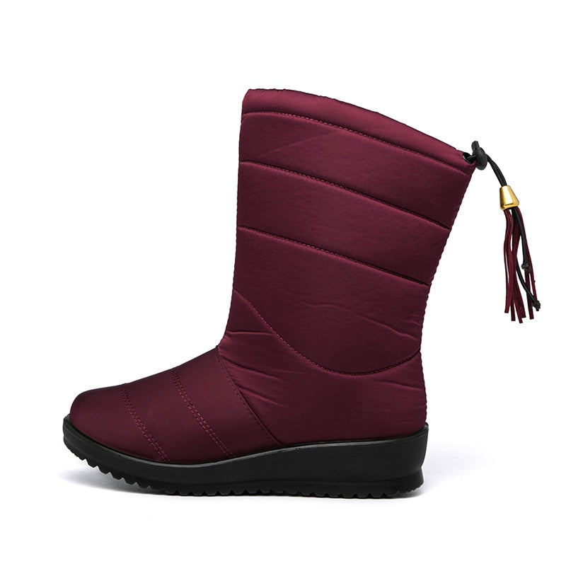 Product Image for Fudus | Modische warme Stiefel für Damen, Rot / 39