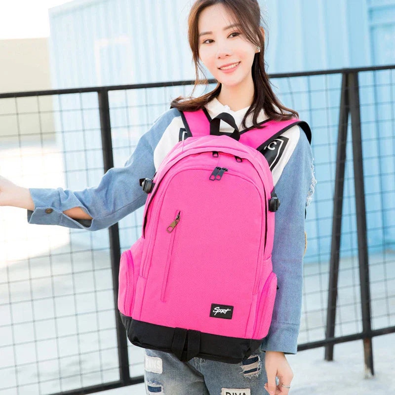 Product Image for Fudus | Slim Travel Laptop Große Rucksack, Rosa