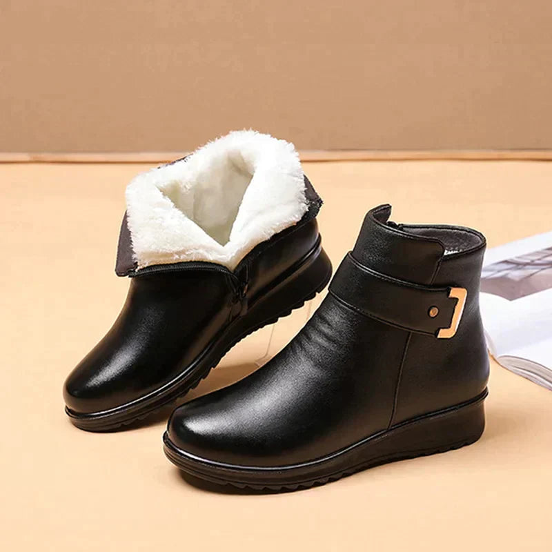 Product Image for Fudus | Orthopädische Stiefel Mit Warmer Fütterung, Schwarz + weiße Fütterung / 41