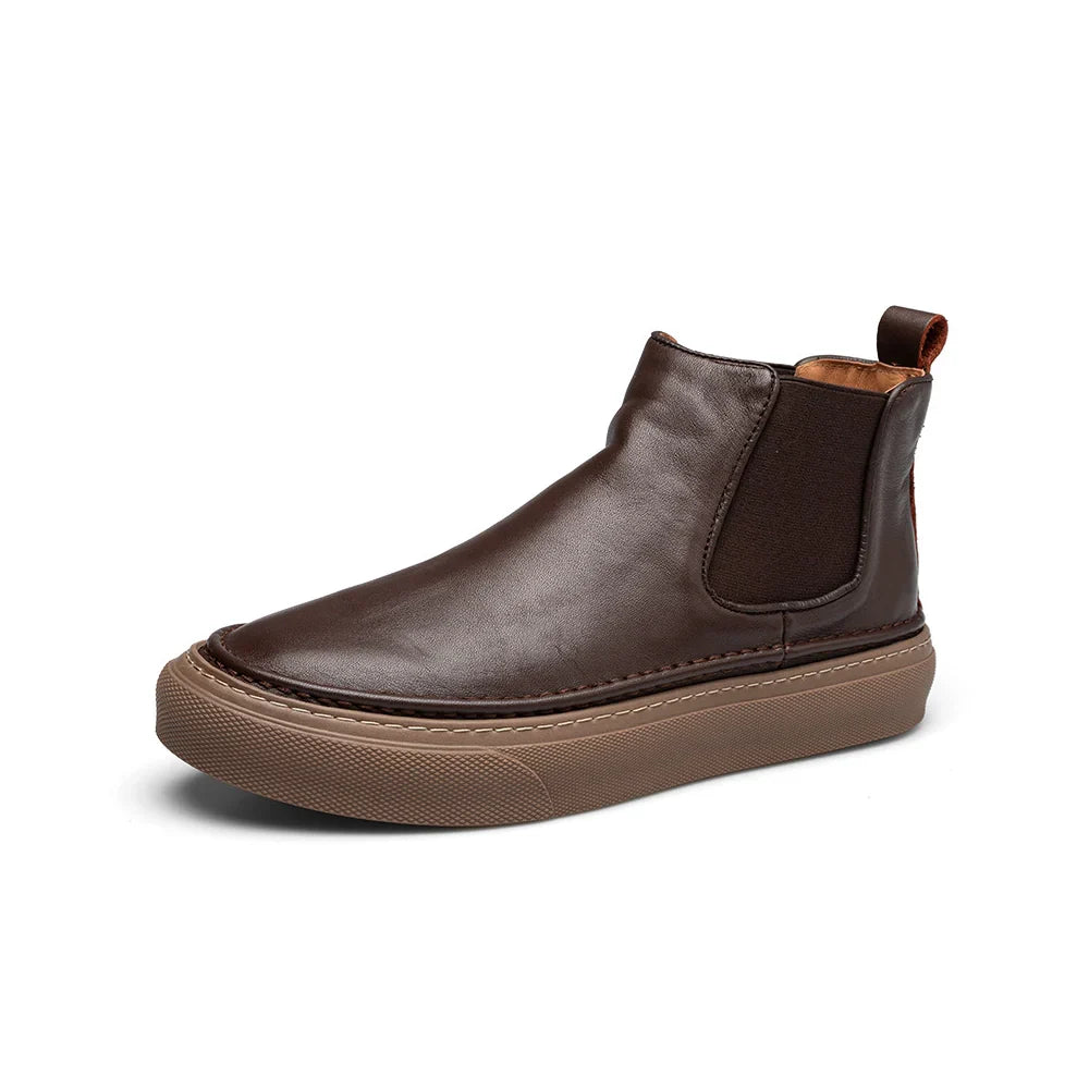 Product Image for Fudus | Premium Stilvolle Leder Stiefel, Braun / 46