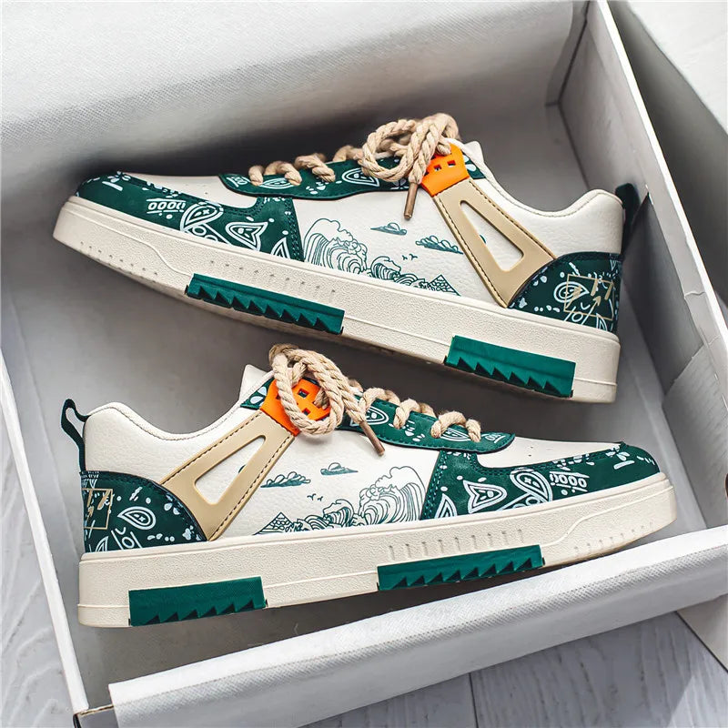 Product Image for Fudus | Elegante Sneaker Für Herren, Ideal Für Lässige Und Formelle Looks, Grün / 43