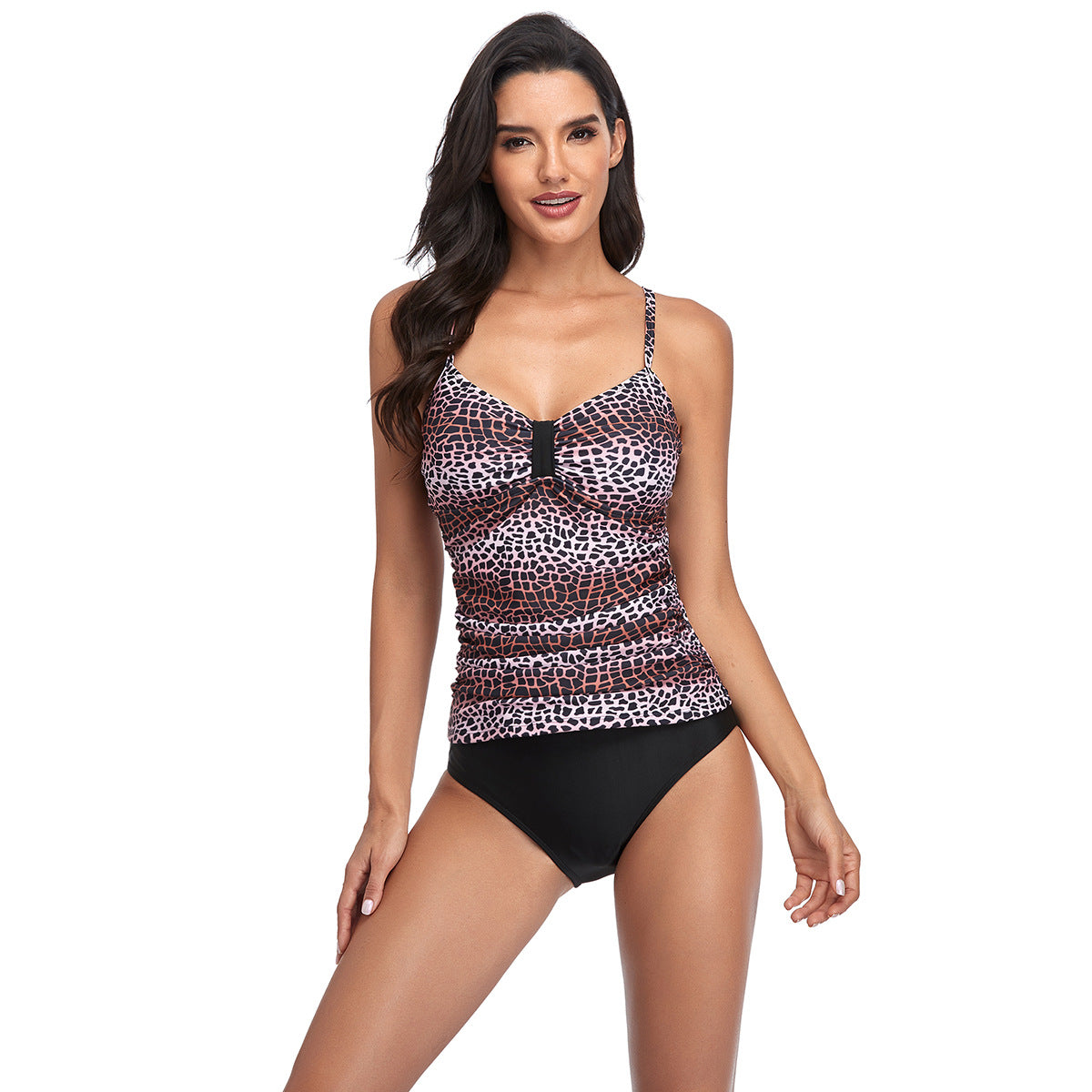 Product Image for Frauen Wireless Unterstützender Tankini Set Fudus, Braun / M