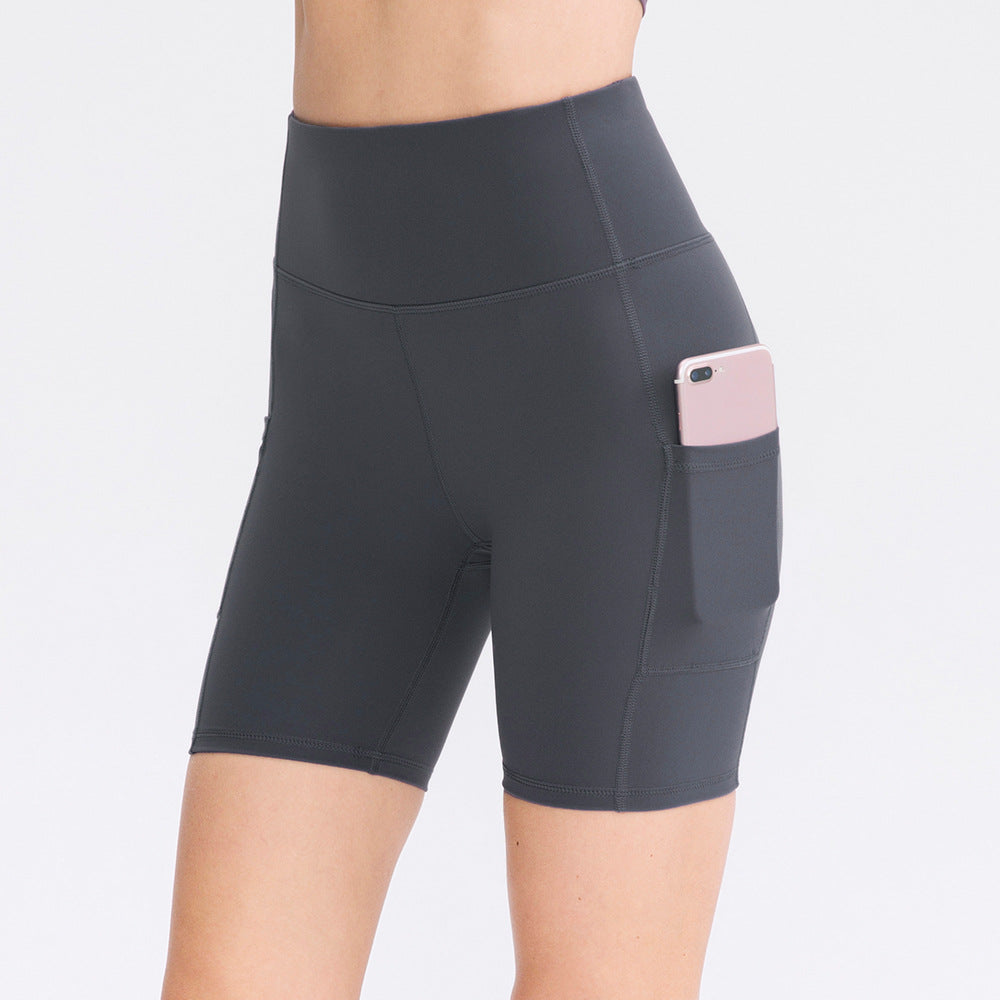 Product Image for Damen Hochgeschnittene Sportshorts mit Camouflage-Muster und elastischem Bund Fudus, Dämmerungsgrün / S