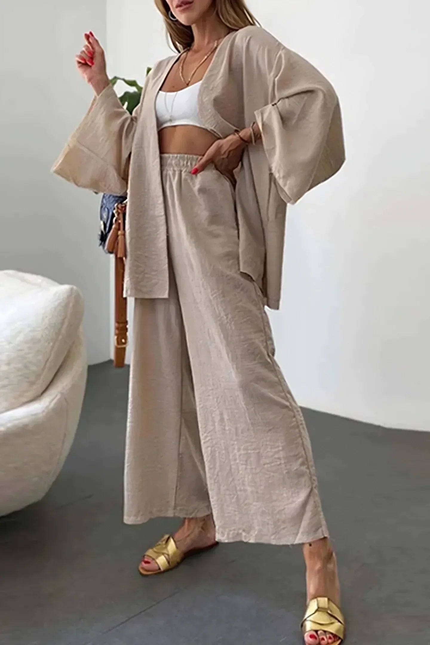 Product Image for Fudus Mode perfekt um bei wärmerem Wetter cool und schick zu bleiben, Beige / L