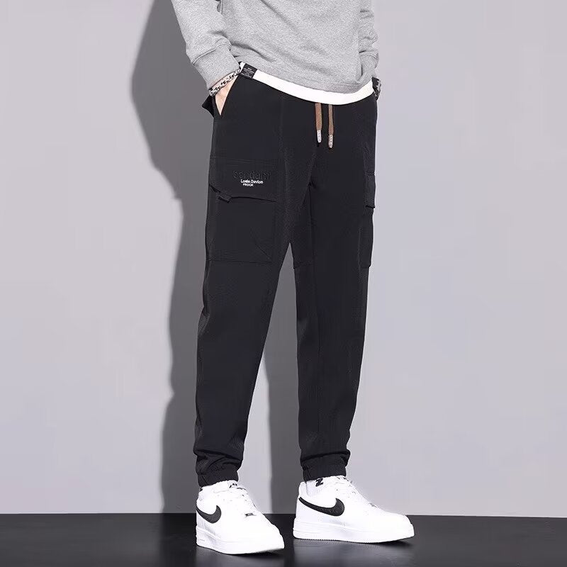 Product Image for Fudus | Coole Cargo Hosen Herren, Schwarz / 4XL (198-220 Pfund)