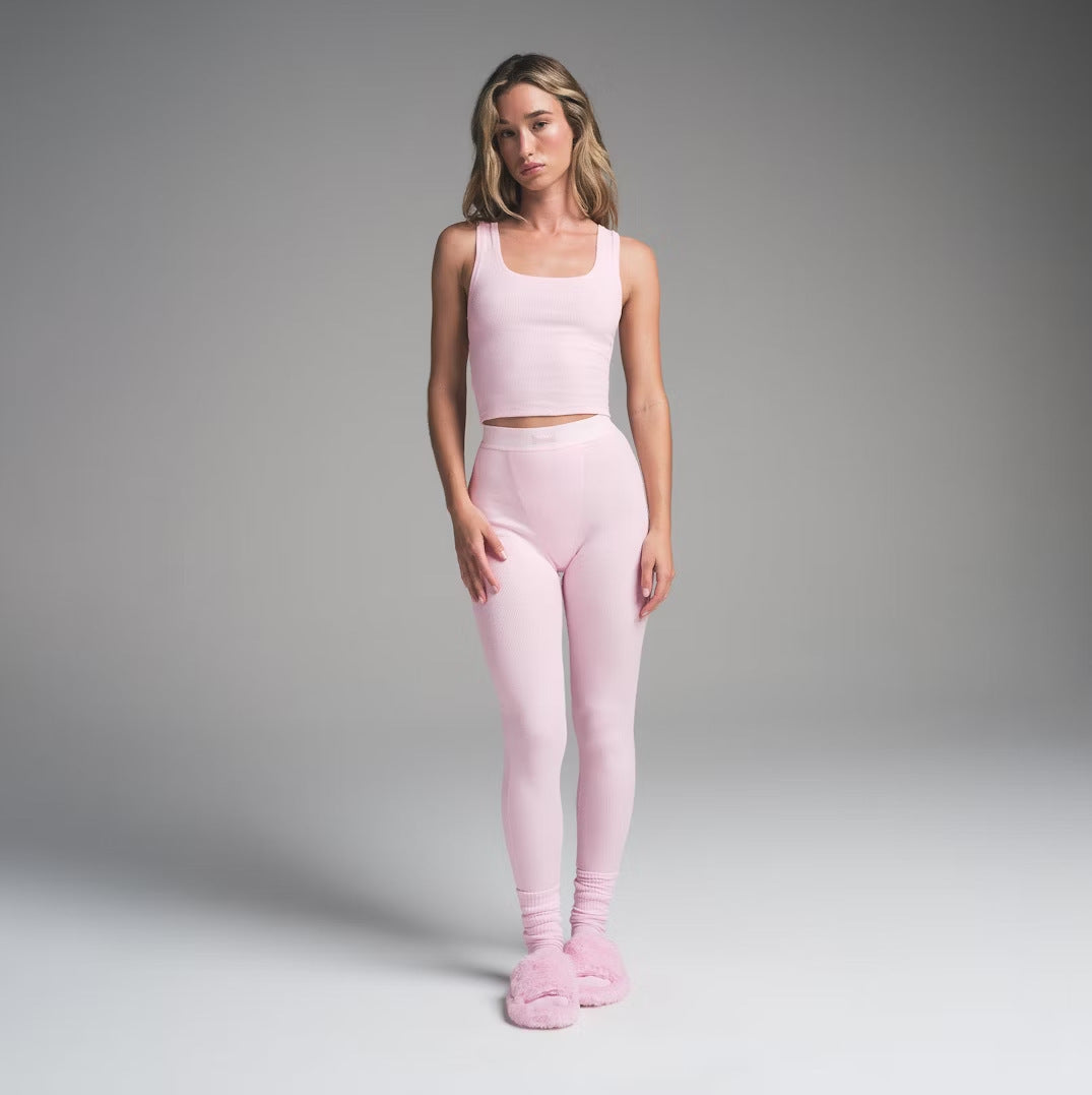 Product Image for Damen Comfort-Fit Sport-BH und Leggings Set Fudus, Rosa / M