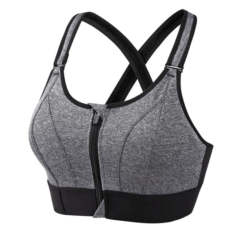 Product Image for Fudus | Bequemer Stütz Sport Bh, Grau / 3XL