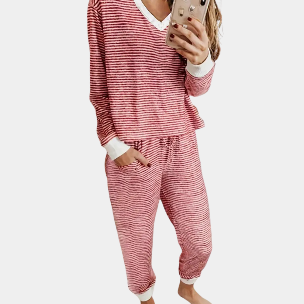 Product Image for Fudus | Damen Pyjamas, Rot / XS