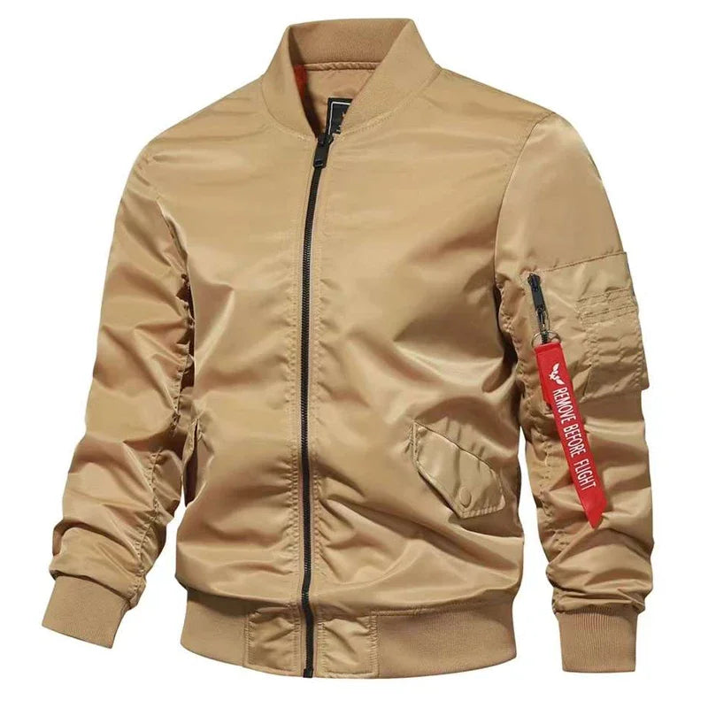 Product Image for Fudus | Sportliche, Trendige Varsity Jacke Für Herren, Khaki / 3XL