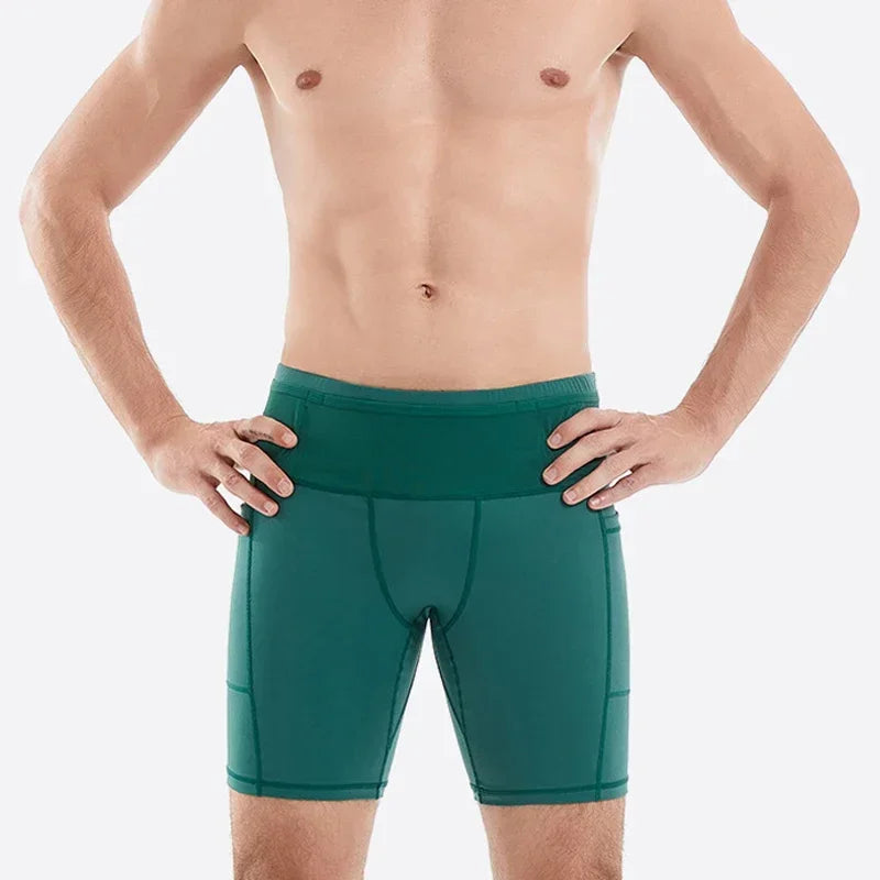 Product Image for Fudus | 6 Pocket Kompressions Shorts Herren, Grün / S