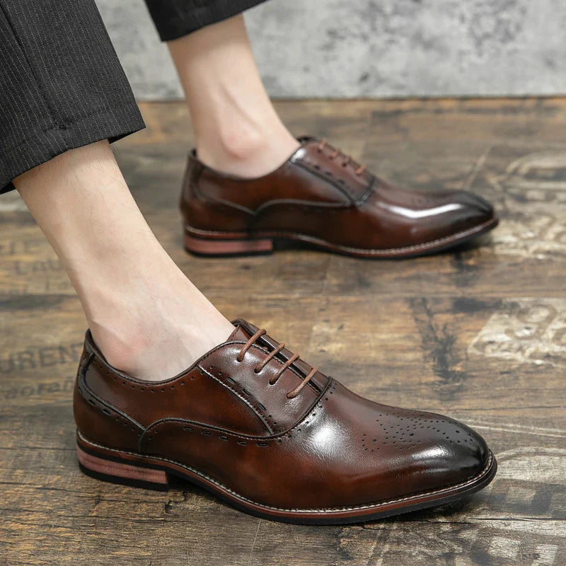 Product Image for Fudus | Italian Formal Oxford Shoes, Braun / 41
