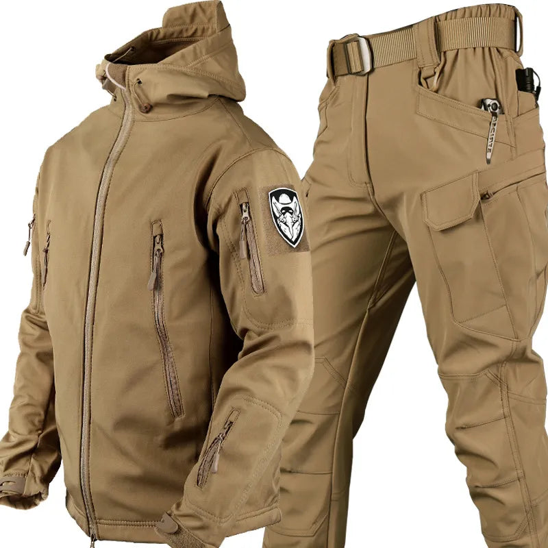 Product Image for Fudus | Windbreaker-Jacke und Hose für den perfekten Schutz vor Wind und Wetter, Beige / M