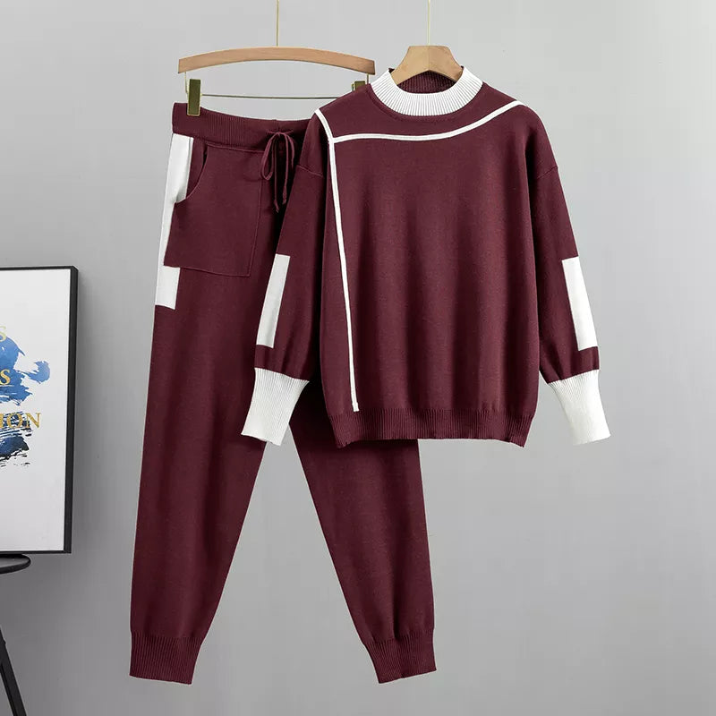 Product Image for Fudus | Trainingsanzug Damen sportlich & bequem, Bordeaux / L