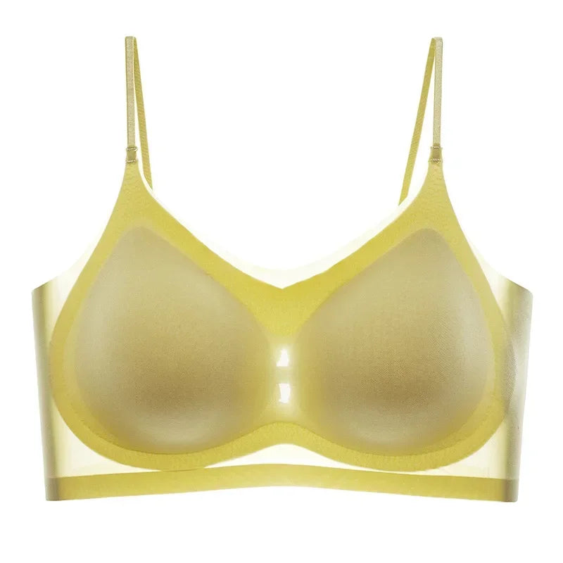 Product Image for Fudus | Damen Plus Size Sexy Push up Bh Für Sport Und Yoga, Hellgelb / Eine Größe / 4XL