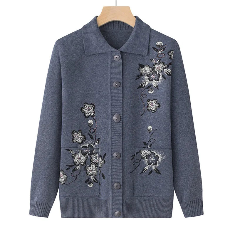 Product Image for Fudus | Flora Strickpullover, grau / 16/18 (L)