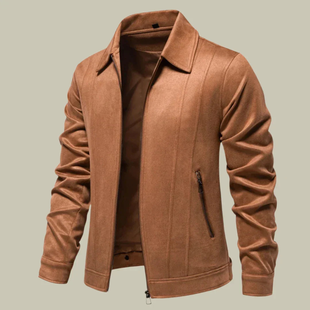 Product Image for Fudus | Leder Truckerjacken Für Männer, Braun / M