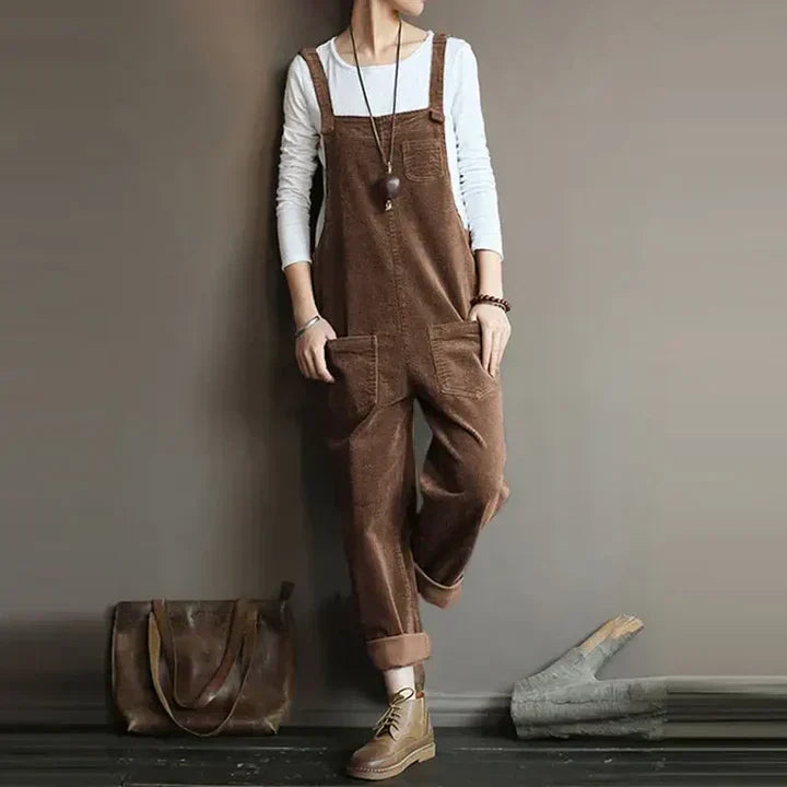 Product Image for Fudus | Jeans Latzhose Für Bequeme Eleganz, Braun / S