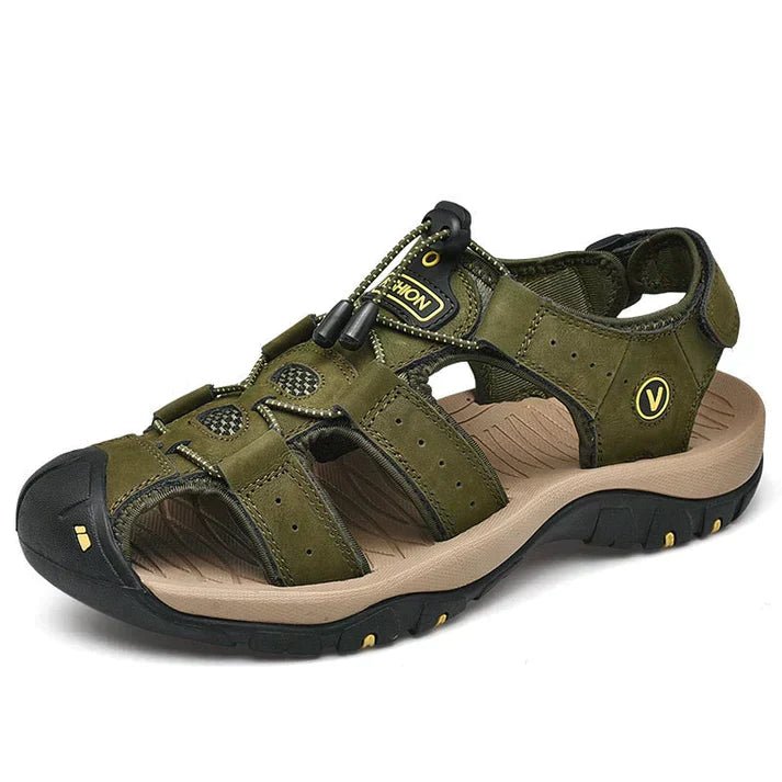 Product Image for Fudus | Orthopädischer Herren Sandale, Olivegrün / 43