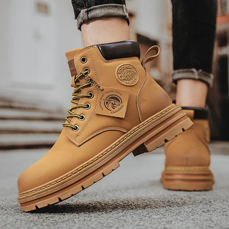 Product Image for Fudus | Herren Schnürstiefel Wasserdichte Schuhe, Braun / 44