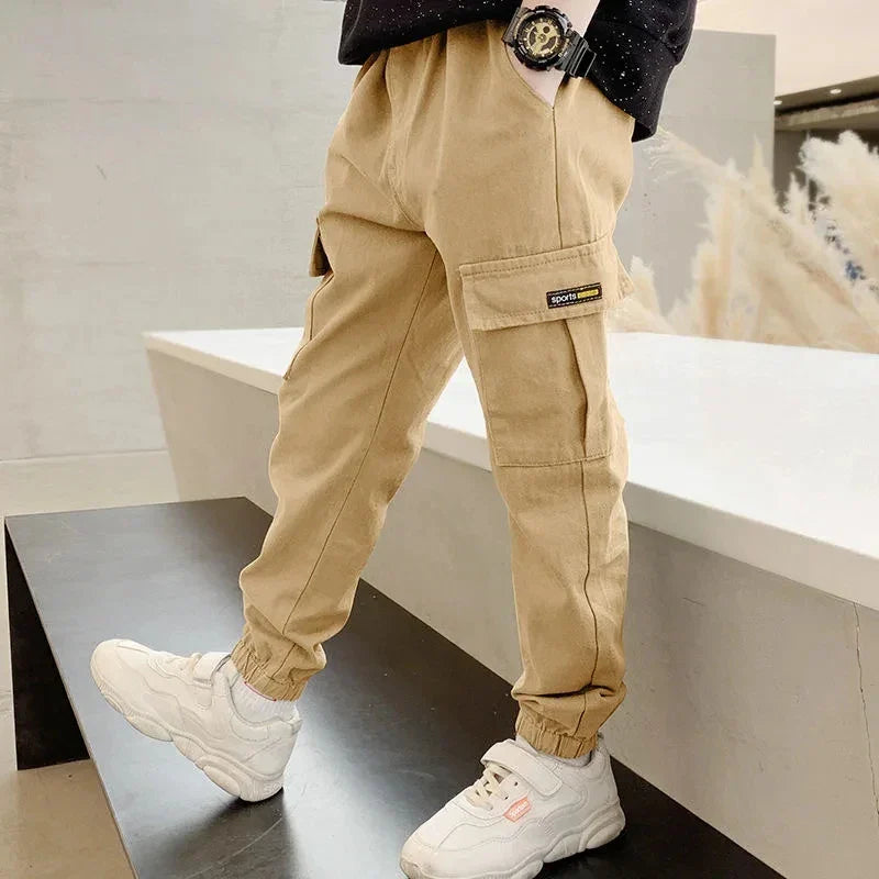 Product Image for Fudus | Lässige Lange Hosen Für Kinder, Khaki / 4T (Größe 110)