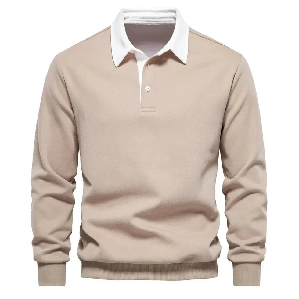Product Image for Fudus | Langarmshirt Mit Kragen, Beige / S