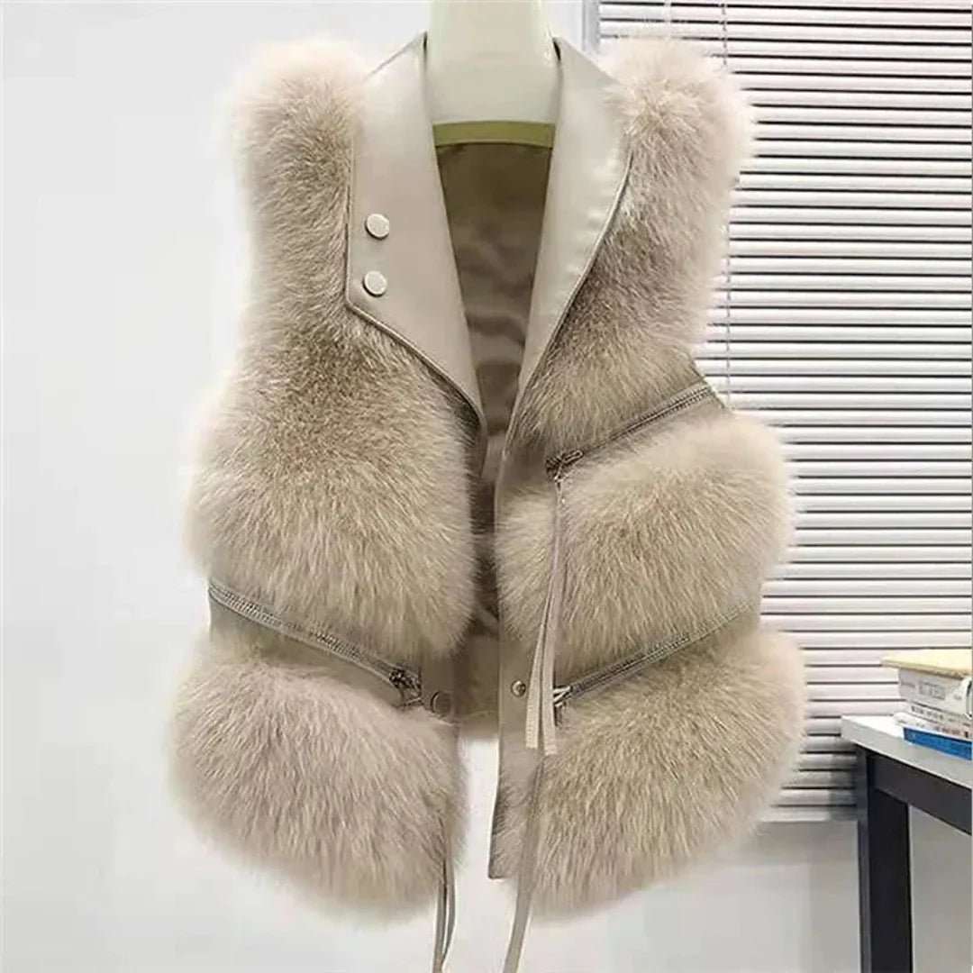 Product Image for Fudus | Damen Winter Ärmellos Weste | Warme, Khaki / XL