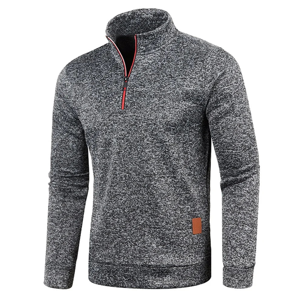 Product Image for Fudus BodyFit Halb-Zip Pullover - Max, Dunkelgrau / XS