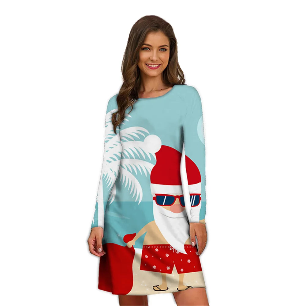 Product Image for Fudus | Elegantes Weihnachtskleid, Grün / XL