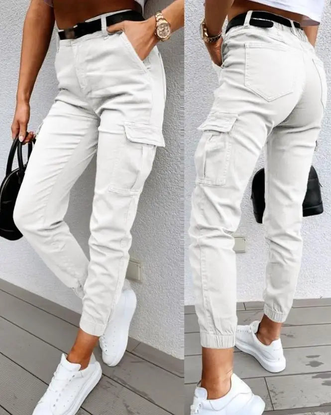 Product Image for Fudus | Leichte Sommerhose Damen, Weiß / S