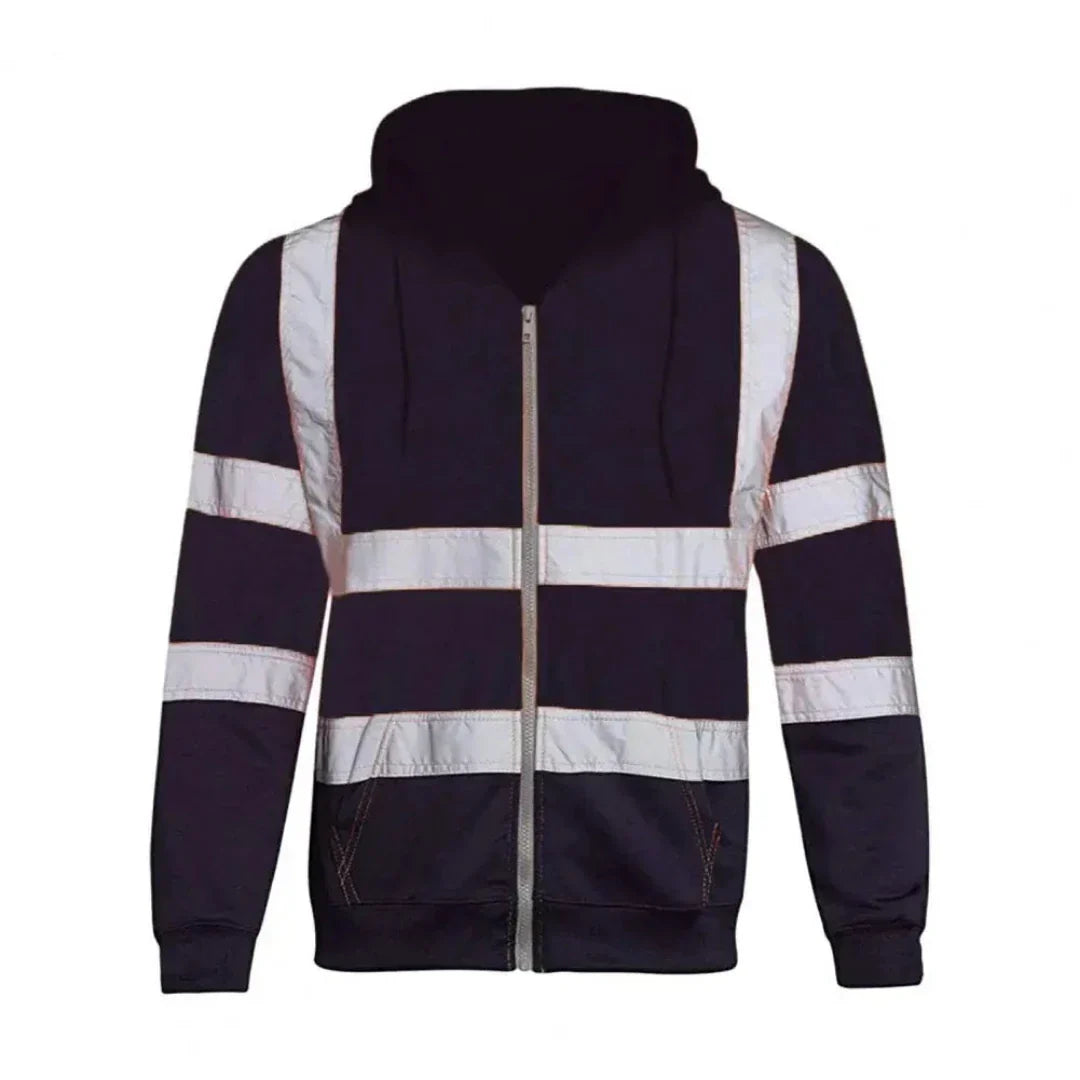 Product Image for Fudus | Herren Reflektierende Jacke | Arbeitskleidung, Schwarz / M