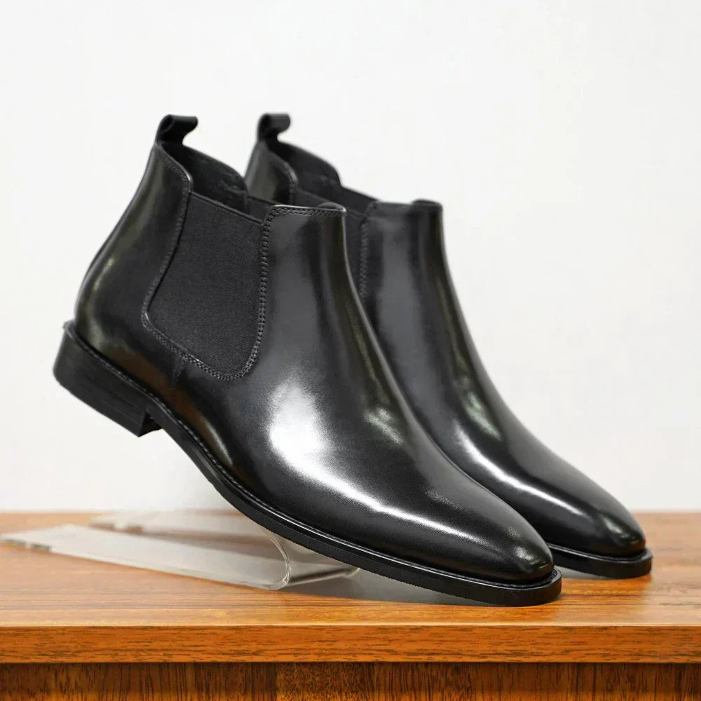 Product Image for Fudus | Robuste Lederstiefel für Herren, Schwarz / 43